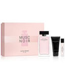 Narciso Rodriguez Musk Noir 3 Pcs. Set: 3.4 Edp Spray Perfume By Narciso Rodriguez For Women