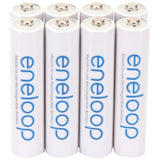 Panasonic BK-4MCCA8BA eneloop Rechargeable Batteries (AAA; 8 pk)