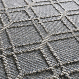 Diah Gray Blue & Bone Area Rug