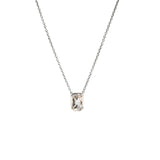 Silver She's Stunning Necklace by Short & Suite