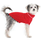 Fashion Pet Cable Knit Dog Sweater