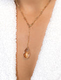 Champagne Stone Necklace by Short & Suite