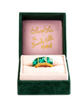 Emerald 3-Stone Ring by Short & Suite