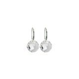 Silver Drop Gem Earring by Short & Suite