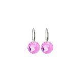 Silver Drop Gem Earring by Short & Suite