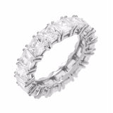 Princess Cut Eternity Band by By Adina Eden