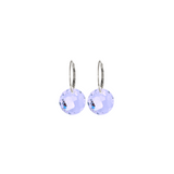 Silver Drop Gem Earring by Short & Suite