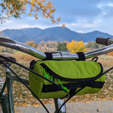 Bigmouth Burrito Handlebar Bag - Ski Lime Green by HandleStash