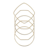 Skinny Bangle Set by eklexic