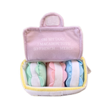Plush Macaron Squeaky Dog Toy by Bonne et Filou