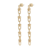 Small Margaux 10 Link Drop Earrings by eklexic