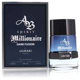 Spirit Millionaire Dark Fusion by Lomani Gift Set -- 3.3 oz Eau De Parfum Spray + 3.3 oz Shower Gel for Men