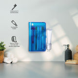 USB Rechargeable Rotary Toothbrush & UV Sanitizer Station (3 Brush Heads Included)