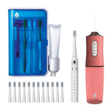 Pursonic Complete Oral Care Bundle – USB Rechargeable Sonic Toothbrush, Water Flosser & UV Toothbrush Sanitizer