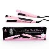 Professional Salon Quality Flat Iron Hair Straightener With A Free Travel Straightener by Pursonic