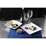 Santorini Square Plate Set by Tuxton Home