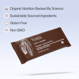 Organic Protein Bars (32 Pack Assorted) by TUSOL Wellness