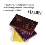 Organic Protein Bars (32 Pack Assorted) by TUSOL Wellness
