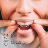 Pursonic LED Teeth Whitening Solution, Whitening Strips & Charcoal Toothbrush Bundle by Pursonic