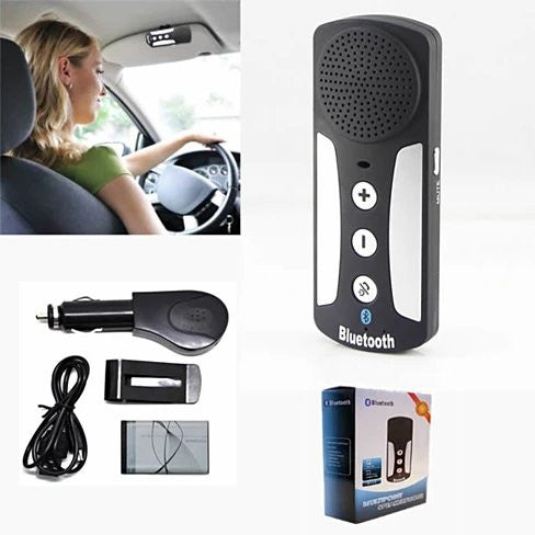 Talk Talk Talk HandsFree Bluetooth Multipoint Car SpeakerPhone by VistaShops