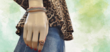 Handmade 6 Gauge BIGGA Bangle by Alexa Martha