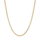 Thin Luciana Box Chain Necklace by eklexic