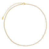 Thin Tennis Choker by By Adina Eden