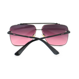 Bella - Ruby Oversized Squared Aviators by TopFoxx