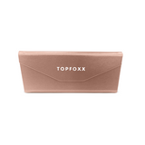 Foldable Sunglasses Case - Rose Gold by TopFoxx