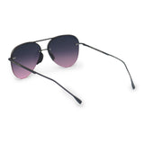 Smaller Megan 2 Faded Purple Pink - Tangle Free Aviator Sunglasses by TopFoxx