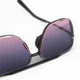 Bella Faded Purple and Pink - Tangle Free Aviator Sunglasses by TopFoxx