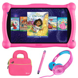 Contixo V10 7" Kids Tablet, Bluetooth Headphones, Tablet Bag, & Stylus Bundle by Contixo