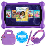 Contixo V10 7" Kids Tablet, Bluetooth Headphones, Tablet Bag, & Stylus Bundle by Contixo