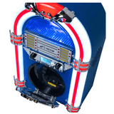 Victor Broadway Desktop Bluetooth Jukebox with CD Player & Color Changing LED Lighting