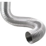 Deflecto AO48/20-A Semi-Rigid Flexible Aluminum Duct (4" dia x 8ft)