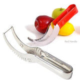 WOWZY RED/STELL Watermelon or any Melon Slicer and Cake With Mellon Baller And Fruit Carver by VistaShops