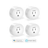 XODO WP1 Smart Mini Outlets - Works with Alexa & Google Home by Contixo