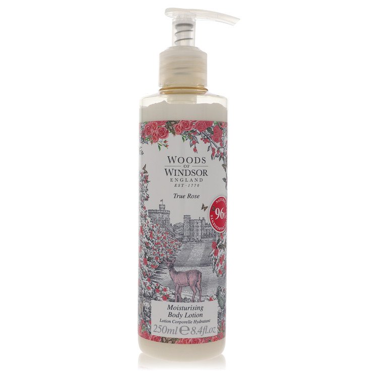 True Rose by Woods of Windsor Body Lotion 8.4 oz for Women