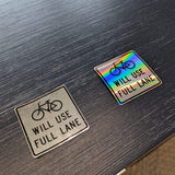 Bikes Use Full Lane Sticker by HandleStash