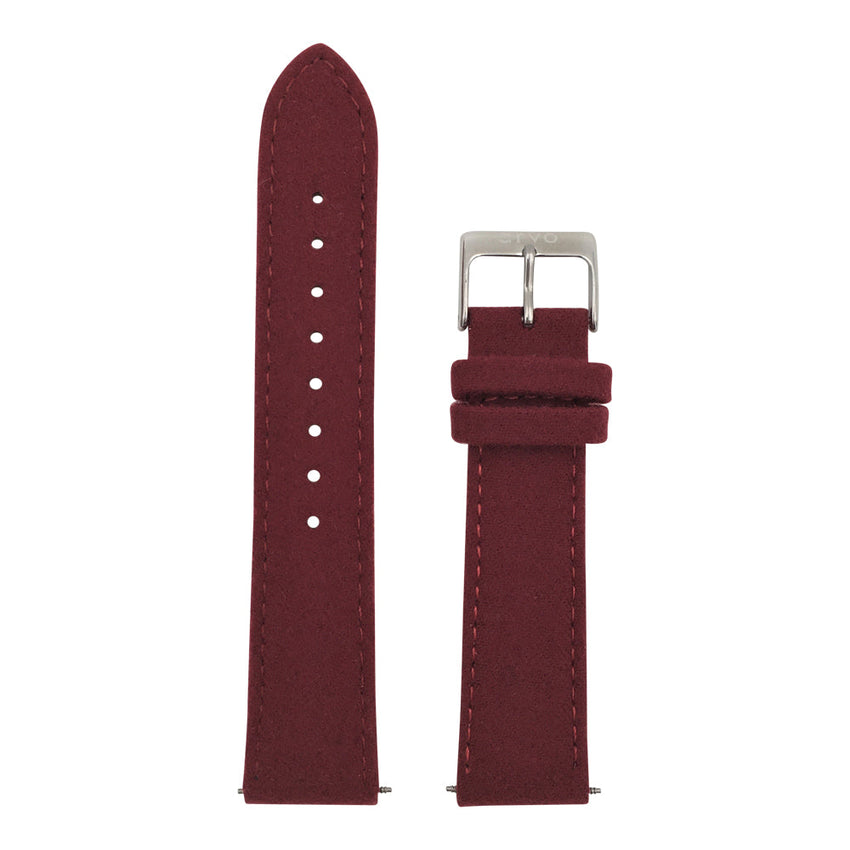 Arvo Wine Felt Watch Band by Arvo