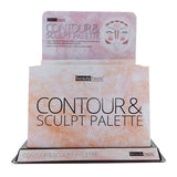 BEAUTY TREATS Contour and Sculpt Palette Display Set - 12 Pieces