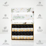 Pursonic Essential Oils Christmas Gift Set – 14-Piece Aromatherapy Collection by Pursonic