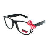 KITTY Junior Fashion Glasses Wayfarer KT01DCML - Black