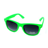 Retro Optix Wayfarer Neon Sunglasses - Neon Green