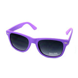 Retro Optix Wayfarer Neon Sunglasses - Neon Lavender