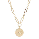 Zodiac Pendant Necklace by eklexic