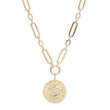 Zodiac Pendant Necklace by eklexic