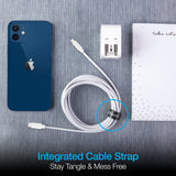 Naztech Fast Charge USB-C to MFi Lightning Cable 12ft