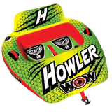 WOW Watersports Howler 2-Person Towable Water Tube with Backrest