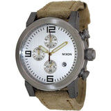 Nixon Men's The Ride White Dial Watch - A315-1261 by Balec Group